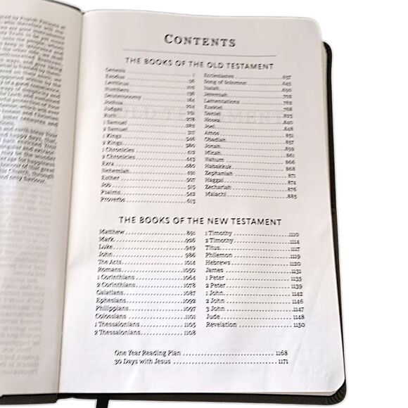 Thinline Bible Large Print Imitation Leather Red Letter Edition Thomas Nelson - Picture 5 of 16